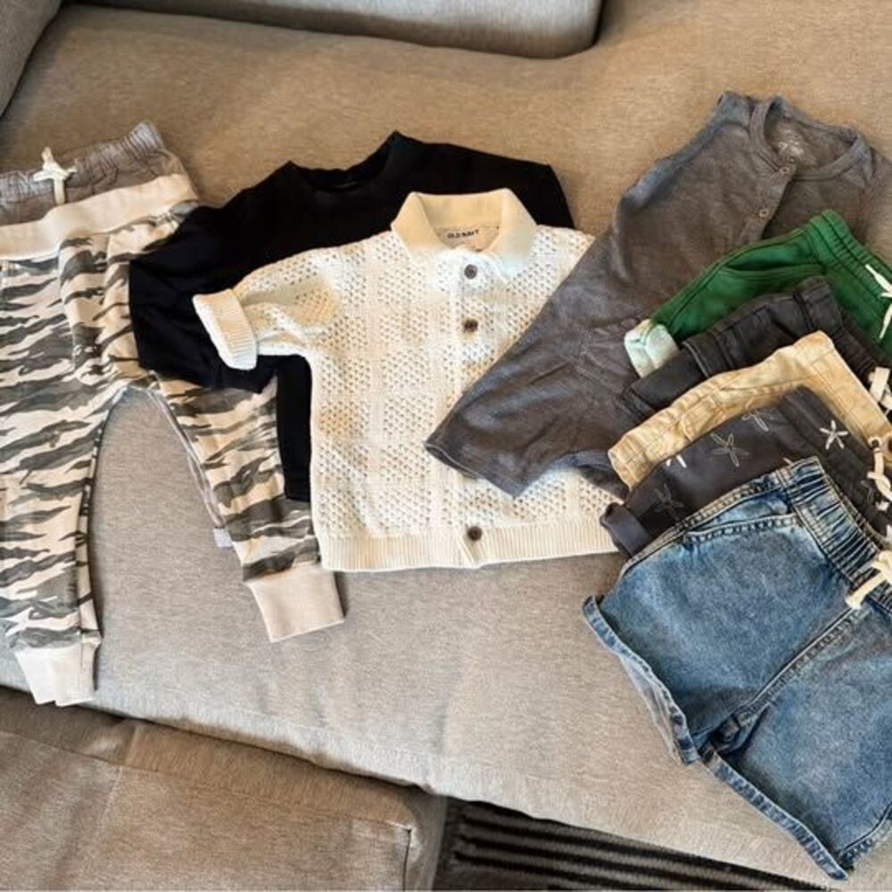 Little Bipsy Toddler Boy 10 piece bundle Size 3T